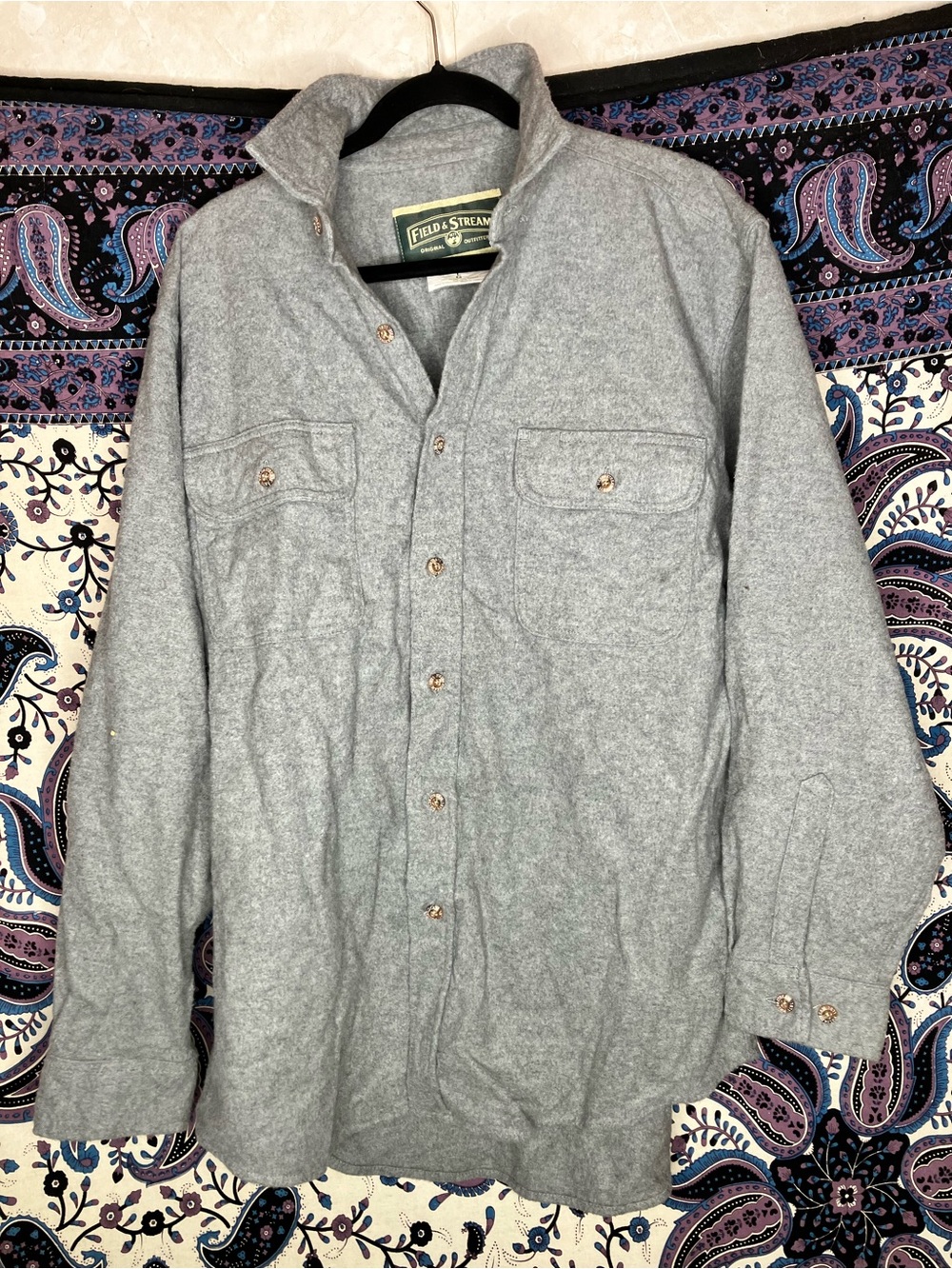 Field & Stream Chamois flannel shacket L